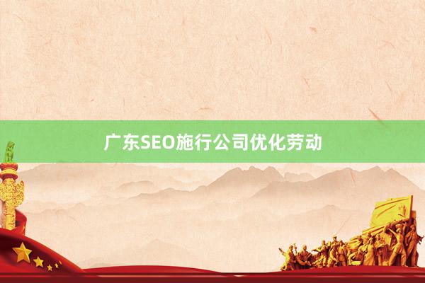 广东SEO施行公司优化劳动